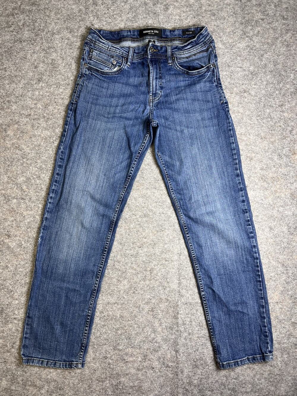 Kenneth Cole Skinny Jeans Blue Women Size 16 Slim Fit See Pictures